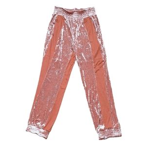 Revolve HAH One track mind rose all day velvet jogger Small